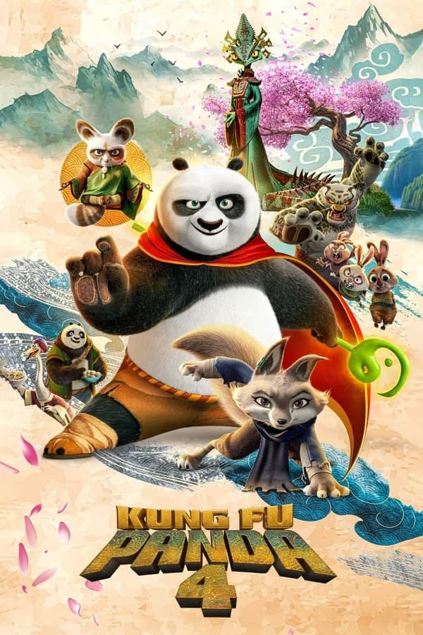 Kung Fu Panda 4 posteri