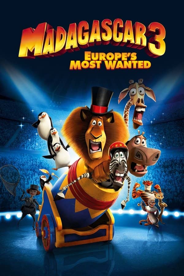 Madagaskar 3 posteri